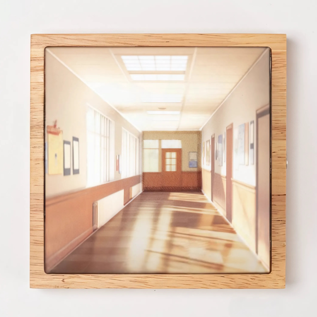 3D Naked Eye Visual Wall Lamp