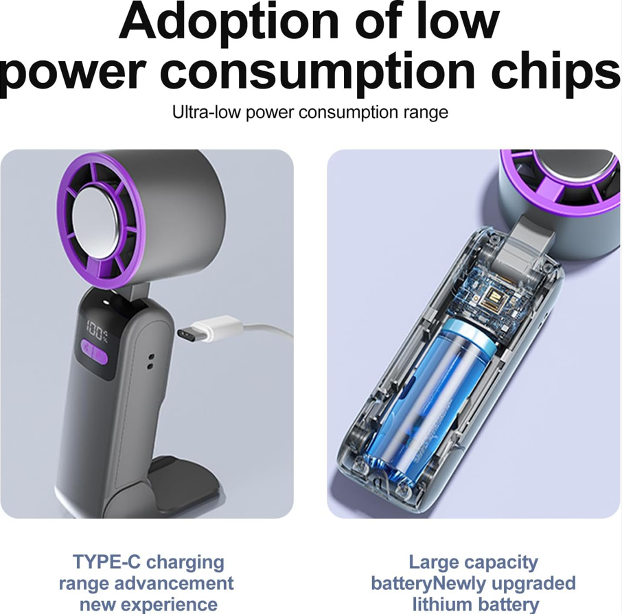 Foldable Handheld Cooling Fan