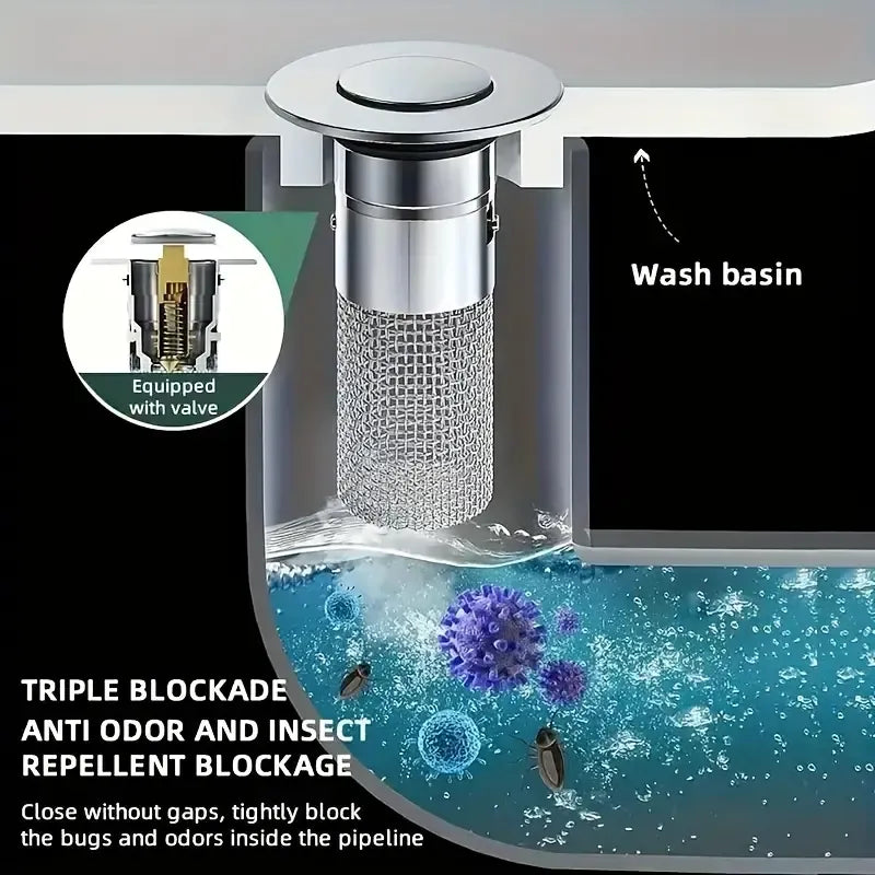 Stainless Steel Basin Drain Filter