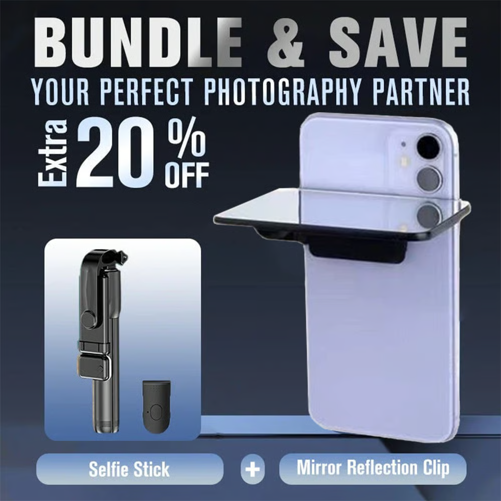 🔥2025 HOT SALE🔥Smartphone Camera Mirror Reflection Clip Kit