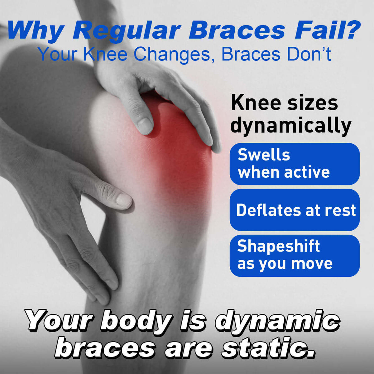 Maviglow® Smart Knee Brace - Standard 