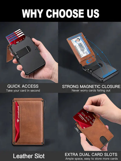 Minimalist Slim Wallet — Premium Edition