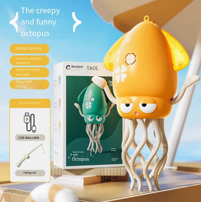 Funny Dancing Squid