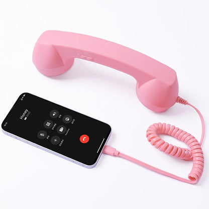 VintageTalk - Wired Retro Phone Handset