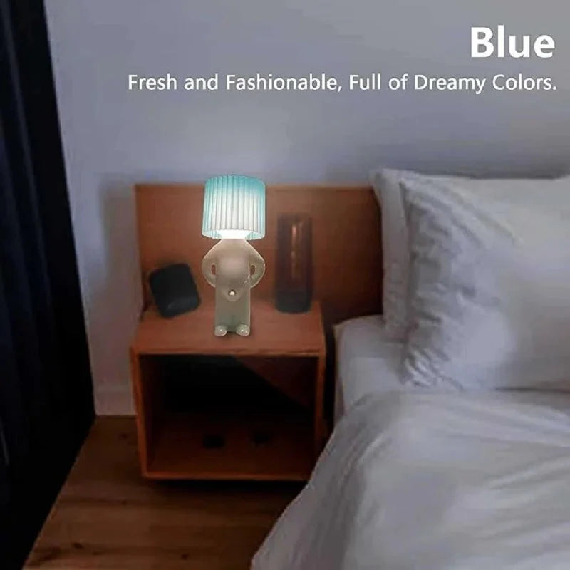 Shy Man Creative Table Lamp marnetic