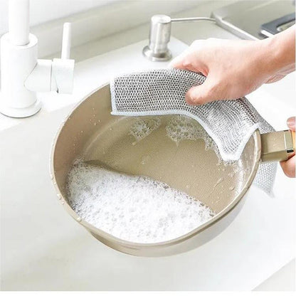 FlexClean Multipurpose Wire Dishwashing Cleaning Cloth