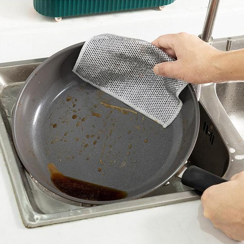 FlexClean Multipurpose Wire Dishwashing Cleaning Cloth