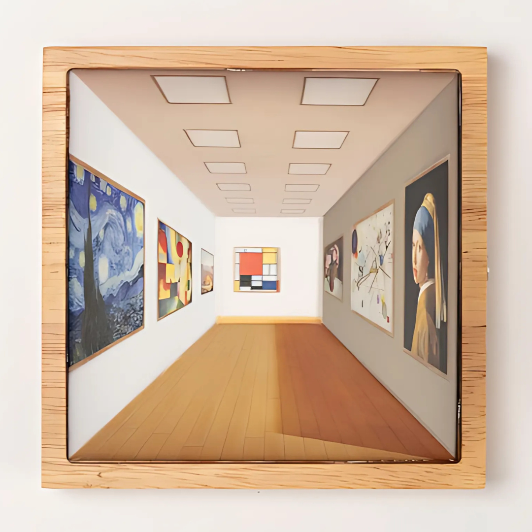 3D Naked Eye Visual Wall Lamp