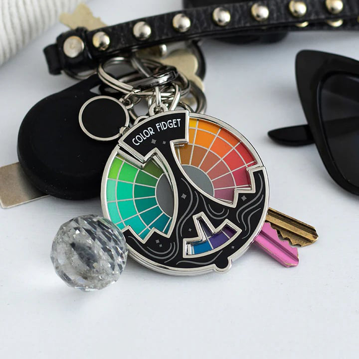 🌈Color Fidget Enamel Pin(✨A Wheel Of Twenty Hues)
