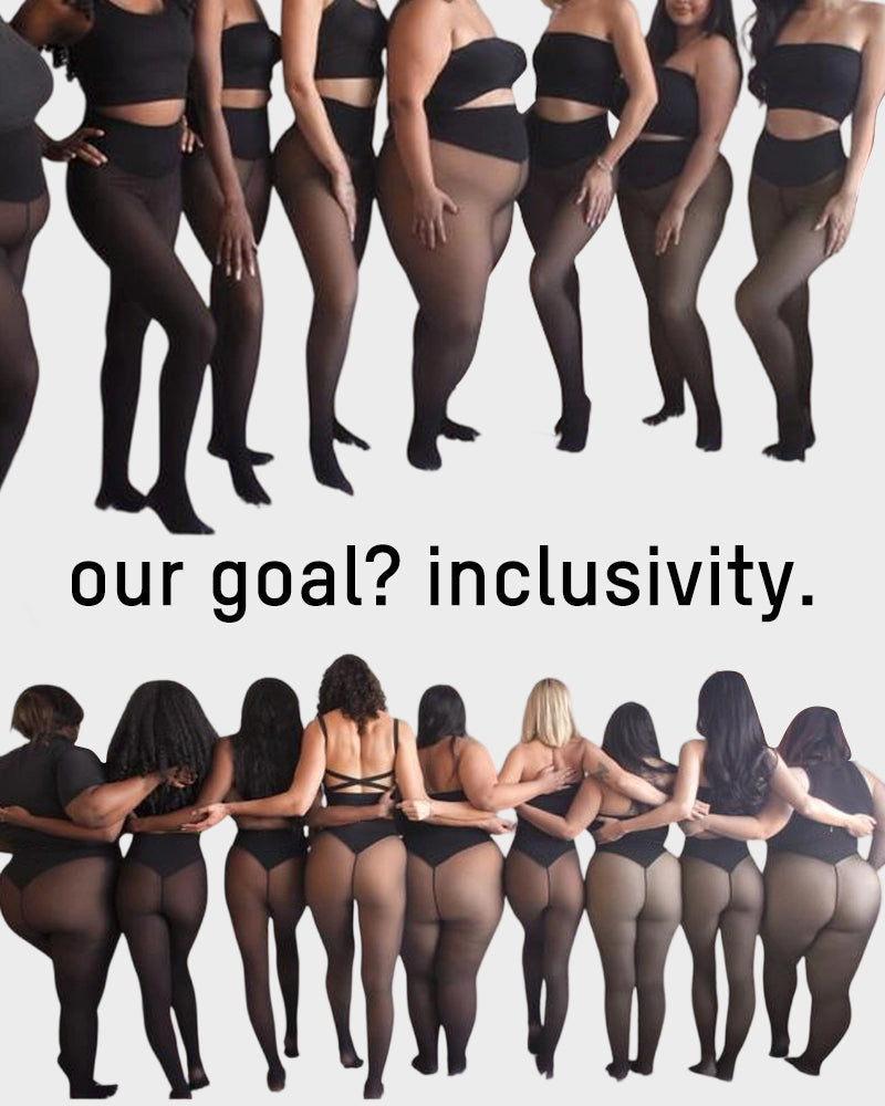 FleeceVeil - Skin-Effect Sculpting Tights