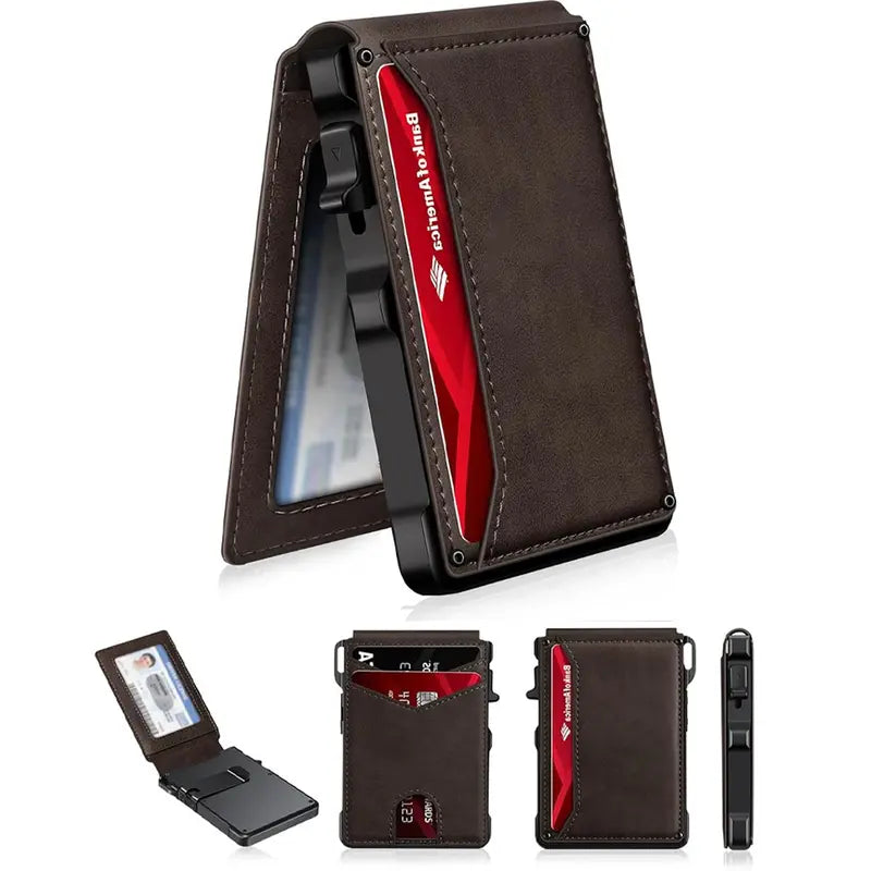 Minimalist Slim Wallet — Premium Edition