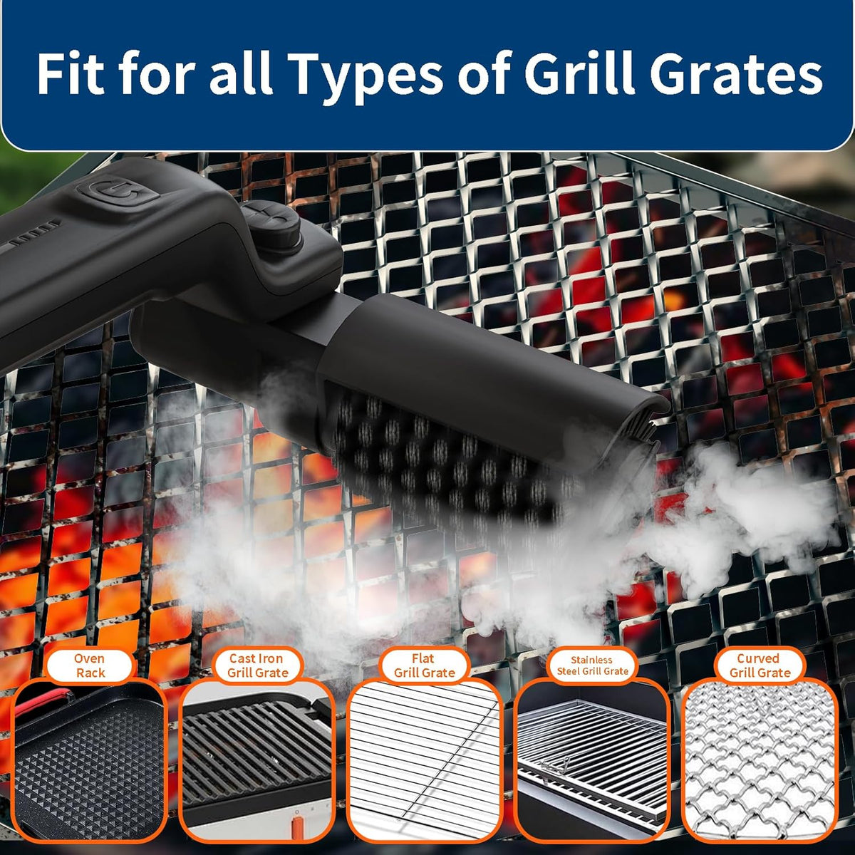 Upgraded Electric Grill Brush