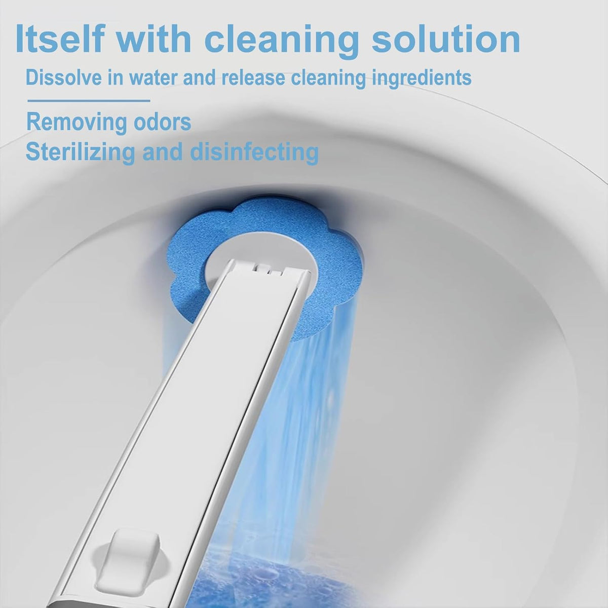 Disposable Toilet Brush and Holder