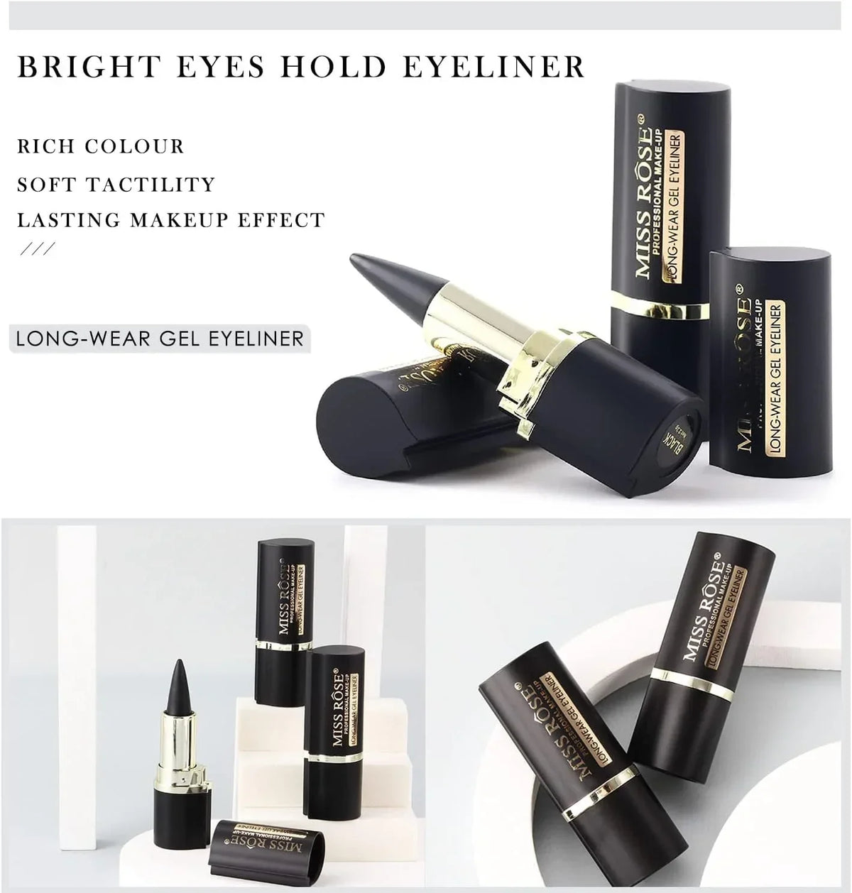 Waterproof Long-lasting Gel Eyeliner