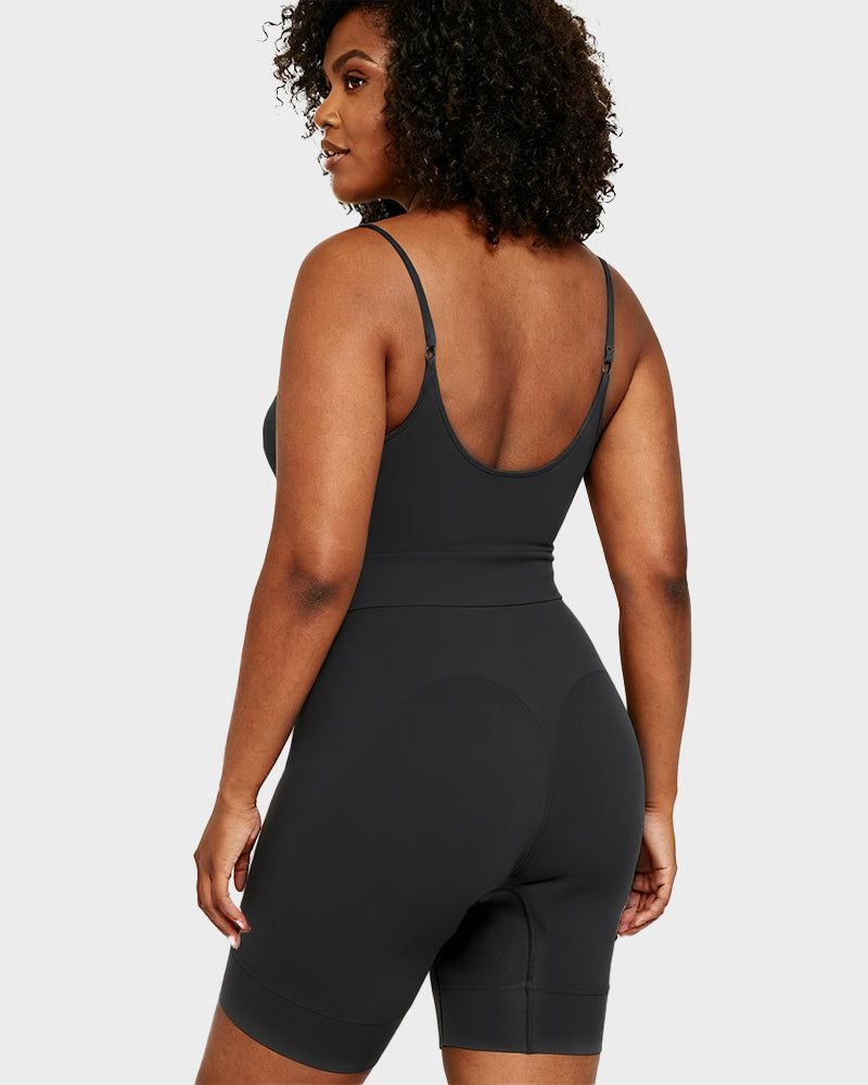 All-in-One Sculpting Bodysuit with Easy-Off Design