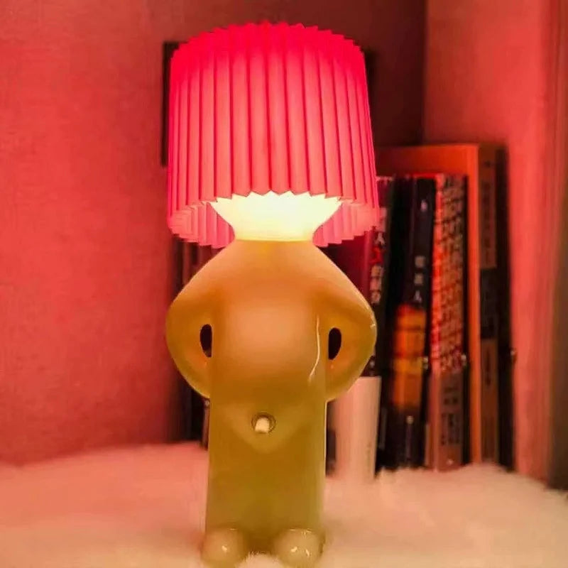 Shy Man Creative Table Lamp marnetic