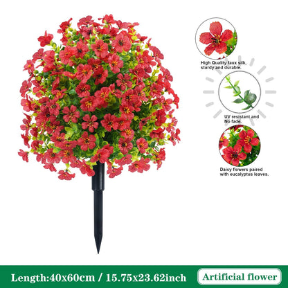 UV Resistant Artificial Cedar Topiary Ball Tree