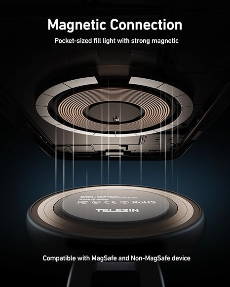 TELESIN C03 Magnetic Selfie Light