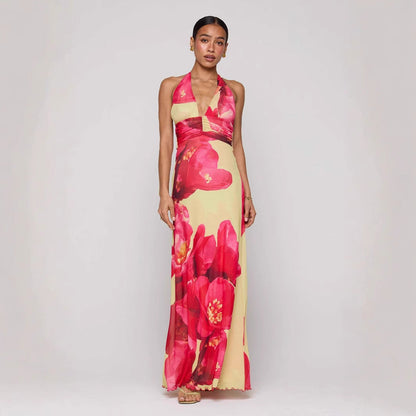 Veda Eclipse Halter Maxi