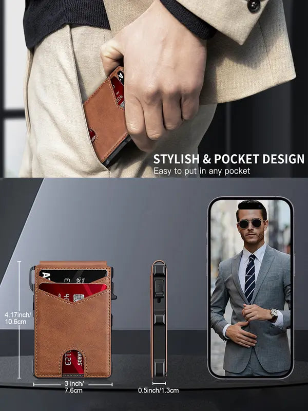 Minimalist Slim Wallet — Premium Edition