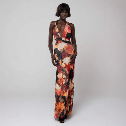 Veda Eclipse Halter Maxi