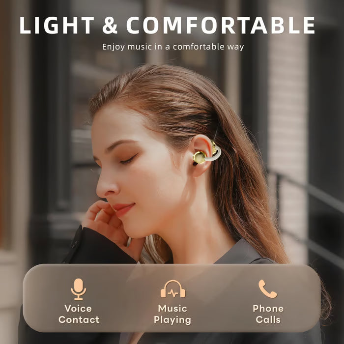 Clara Clip-On Headphones | Wireless, Lightweight Design 7