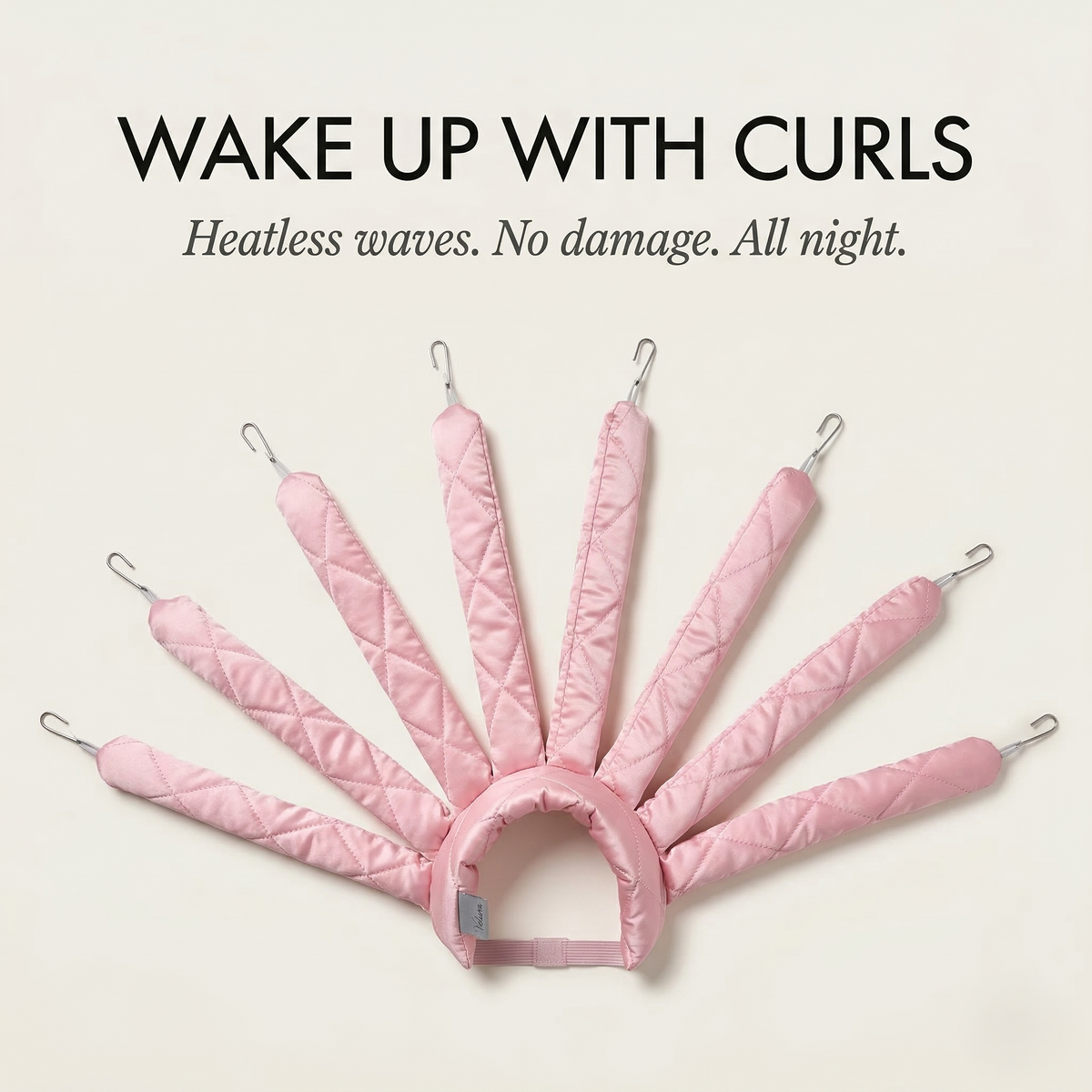 Velura™ – Heatless Overnight Curl Set | No Damage Soft Waves +50% OFF
