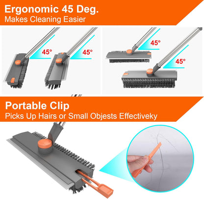Floor Scrub Brush with Long Handle