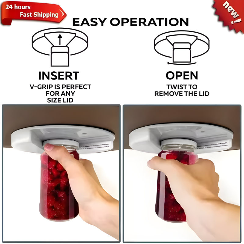  Multifunction Can Opener Cabinet Under Jar Opening Tool Professional Bottle Quick Remover Kitchen Accessories