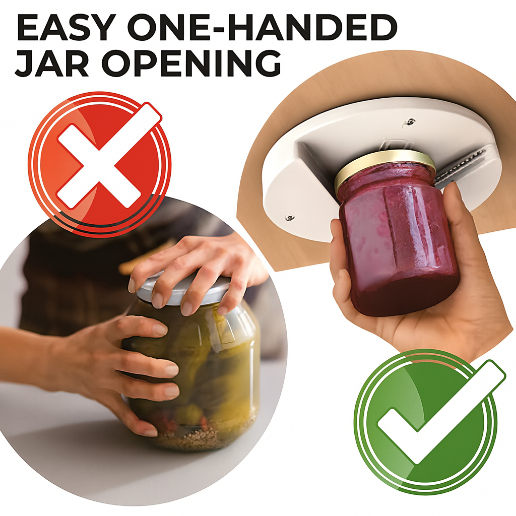  Multifunction Can Opener Cabinet Under Jar Opening Tool Professional Bottle Quick Remover Kitchen Accessories