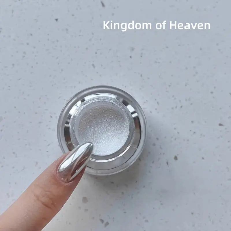 NailGlow™ Chrome Powder - Mirror Shine Nail Polish, Elegant & Long-Lasting