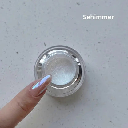 NailGlow™ Chrome Powder - Mirror Shine Nail Polish, Elegant & Long-Lasting
