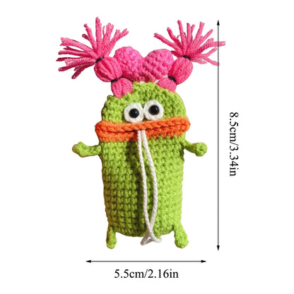 Handmade Knitted Car Key Case Cover