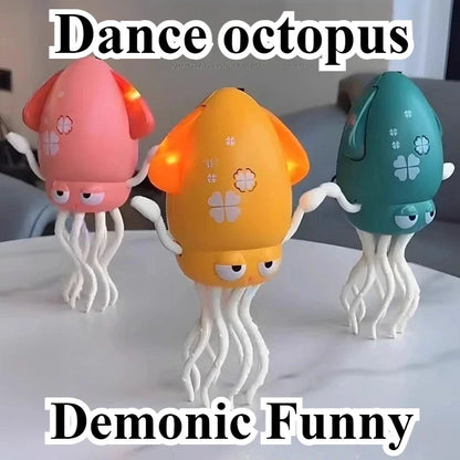 Funny Dancing Squid