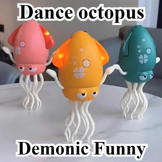 Funny Dancing Squid