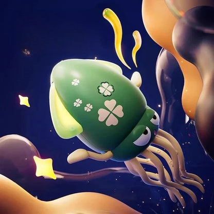 Funny Dancing Squid