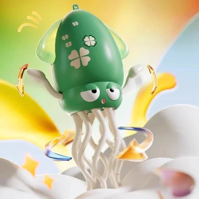 Funny Dancing Squid