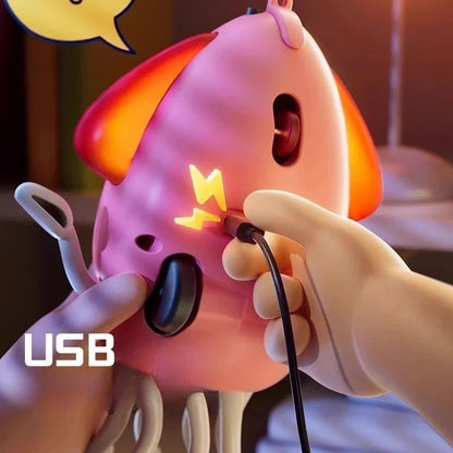 Funny Dancing Squid