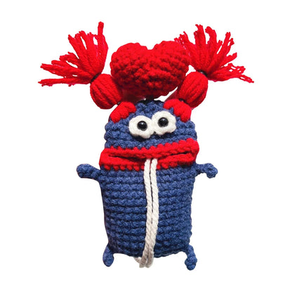 Handmade Knitted Car Key Case Cover