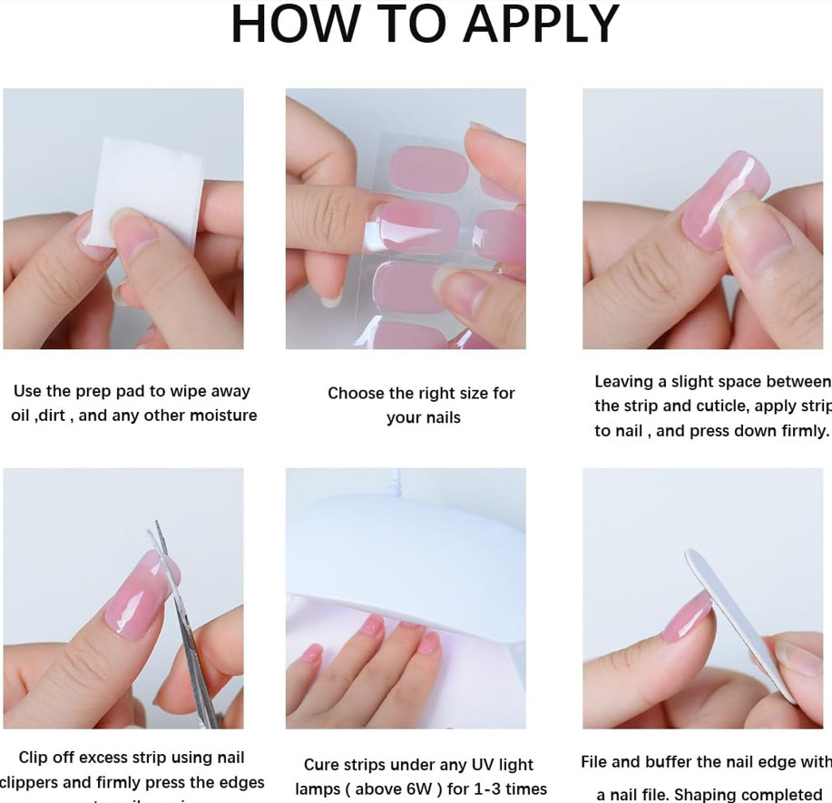 Gel Nail Strips