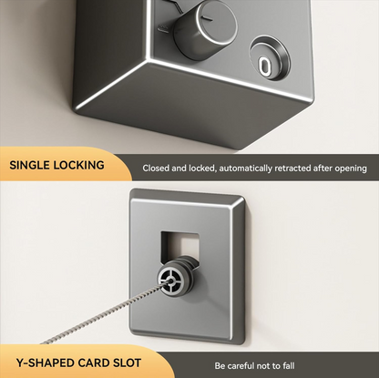 Invisible Retractable Clothesline