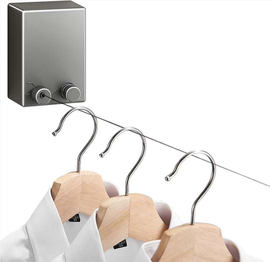 Invisible Retractable Clothesline
