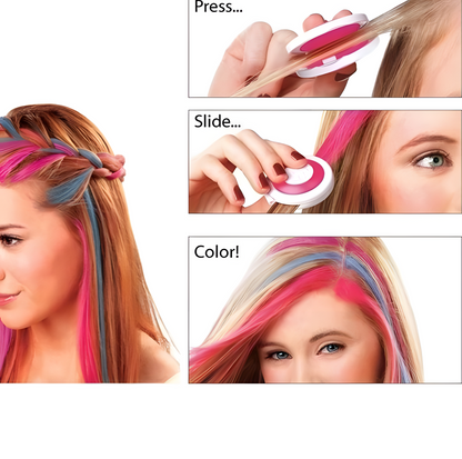 Temporary Hair Chalk Set