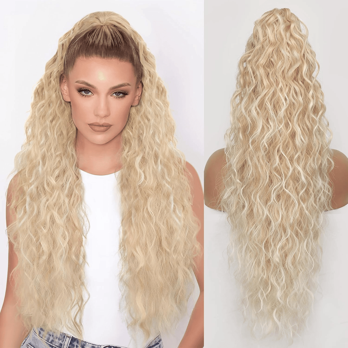 The SilkiPony  Extension - A Perfect Ponytail in Seconds + 50% OFF