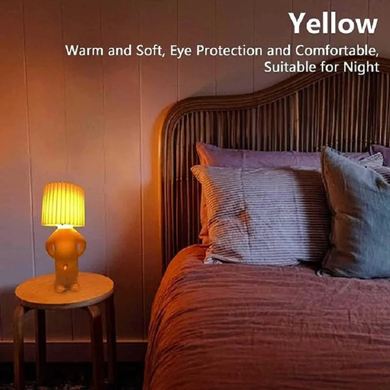 Shy Man Creative Table Lamp marnetic