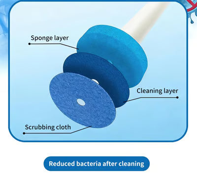 🚽💦Hands-Free Cleaning Gadget🧽Disposable toilet cleaning tool💦