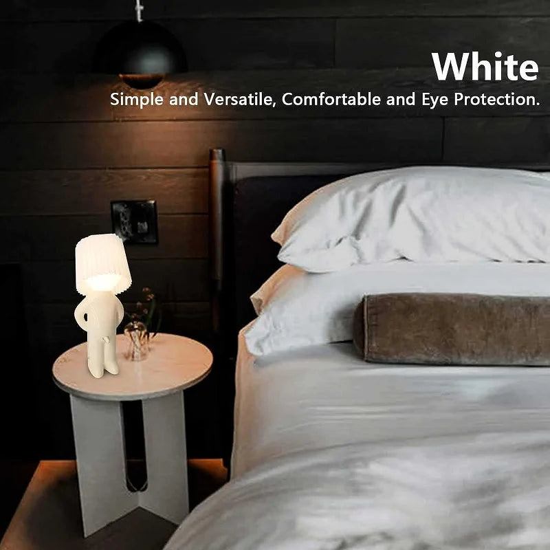 Shy Man Creative Table Lamp marnetic