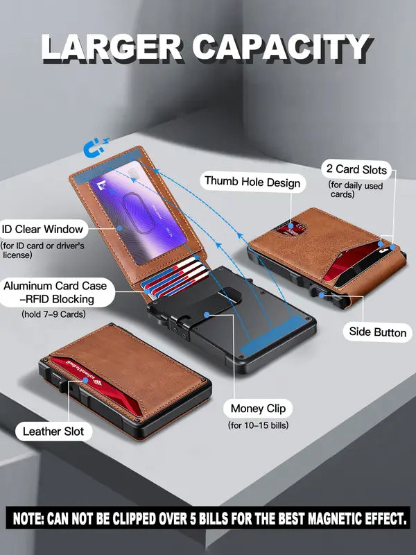 Minimalist Slim Wallet — Premium Edition