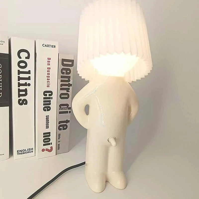 Shy Man Creative Table Lamp marnetic
