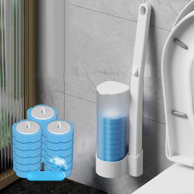 🚽💦Hands-Free Cleaning Gadget🧽Disposable toilet cleaning tool💦
